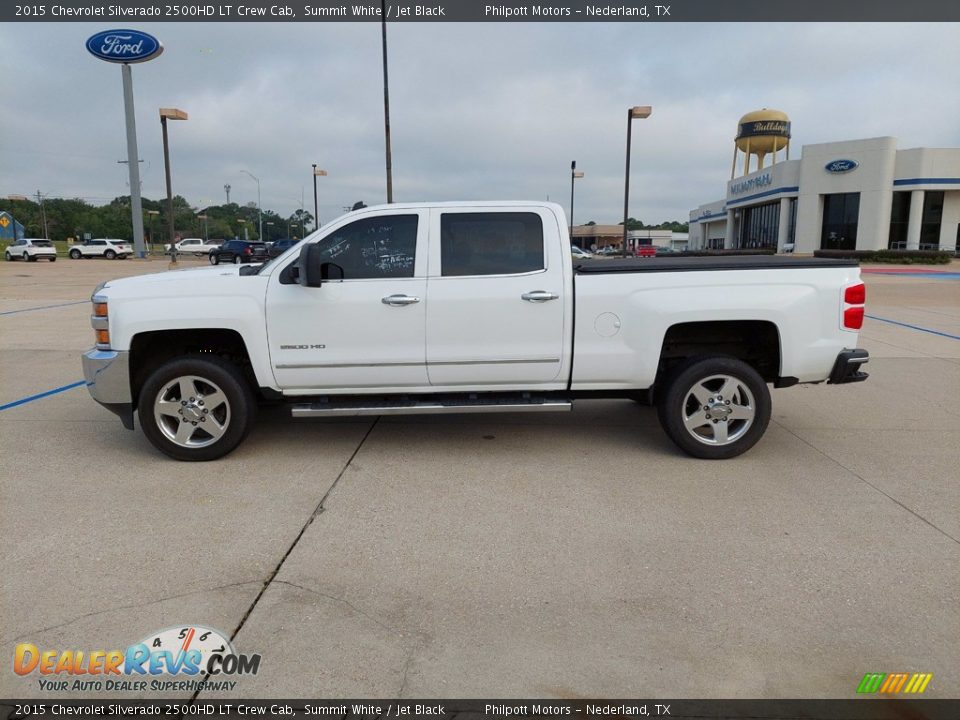 Summit White 2015 Chevrolet Silverado 2500HD LT Crew Cab Photo #4