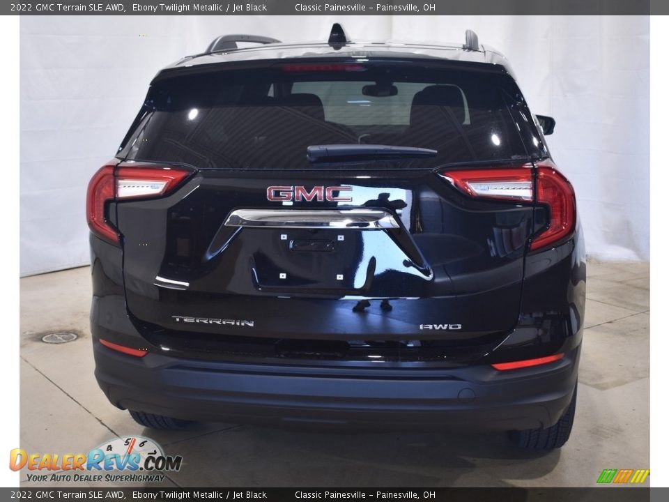 2022 GMC Terrain SLE AWD Ebony Twilight Metallic / Jet Black Photo #3