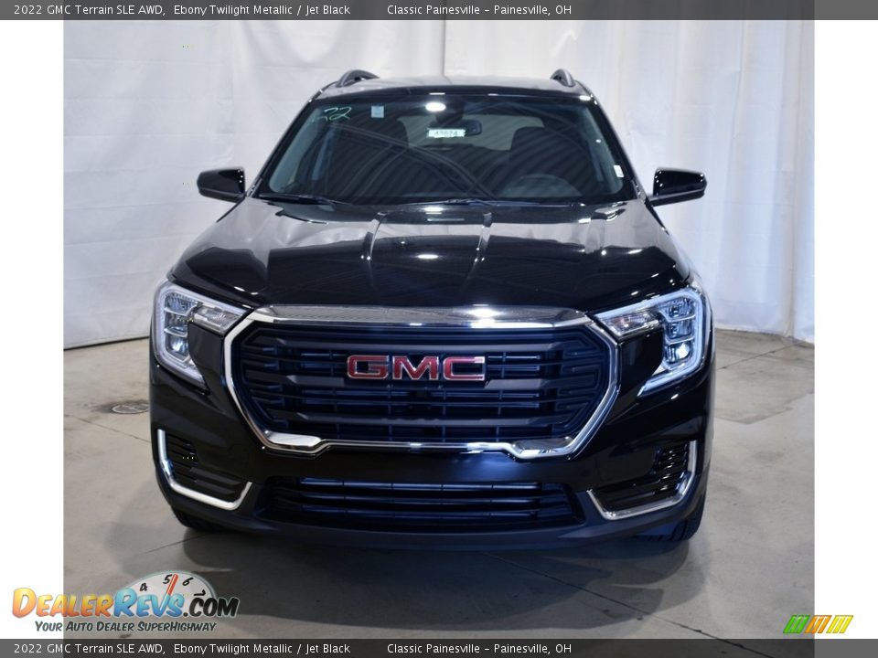 2022 GMC Terrain SLE AWD Ebony Twilight Metallic / Jet Black Photo #4