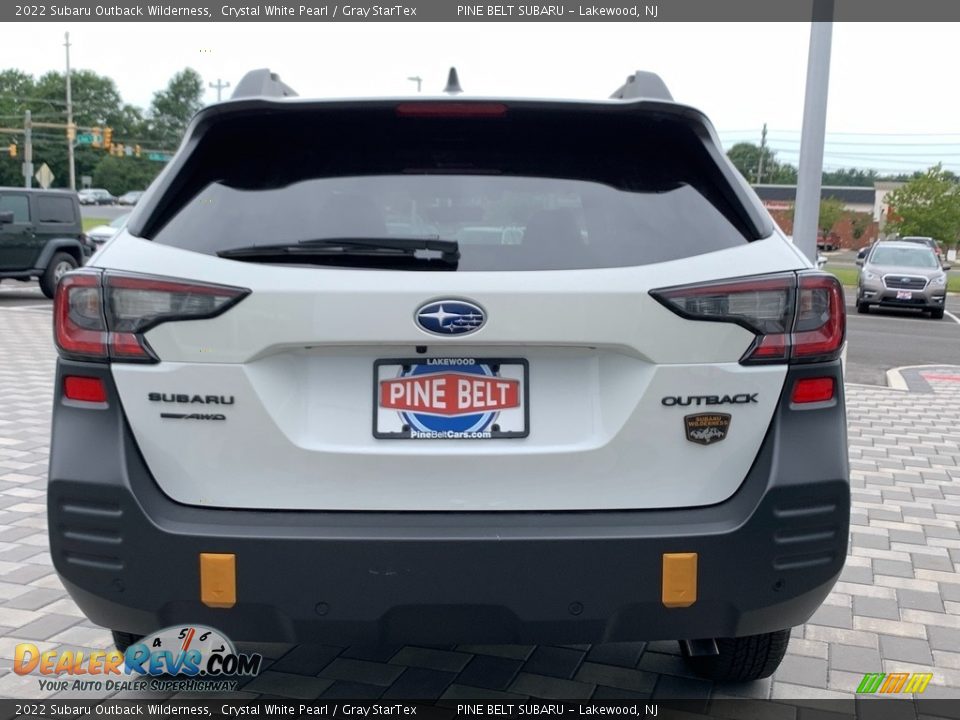 2022 Subaru Outback Wilderness Crystal White Pearl / Gray StarTex Photo #5