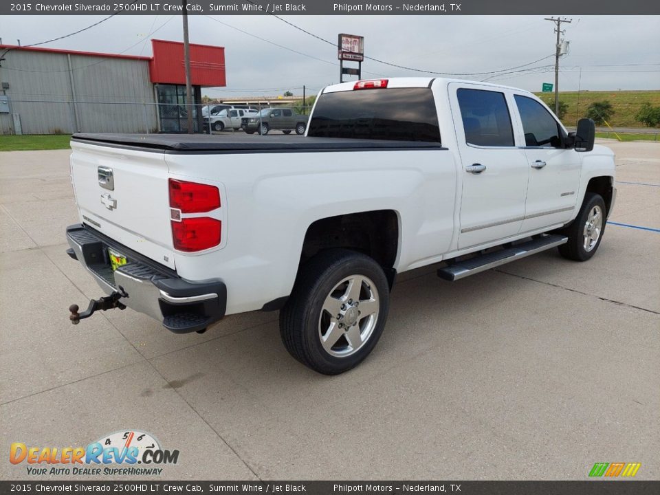 2015 Chevrolet Silverado 2500HD LT Crew Cab Summit White / Jet Black Photo #7