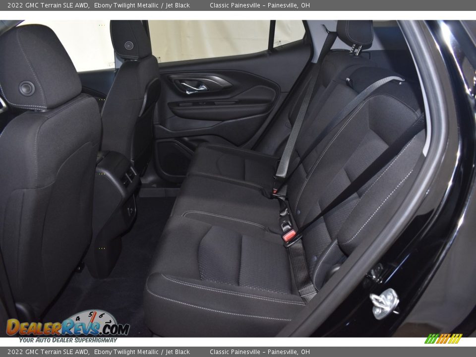 Rear Seat of 2022 GMC Terrain SLE AWD Photo #7