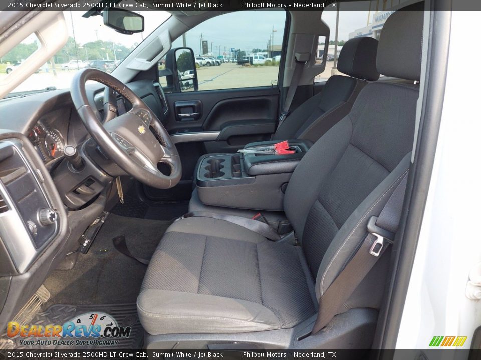 2015 Chevrolet Silverado 2500HD LT Crew Cab Summit White / Jet Black Photo #10