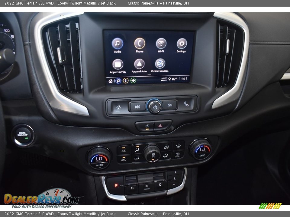 Controls of 2022 GMC Terrain SLE AWD Photo #10