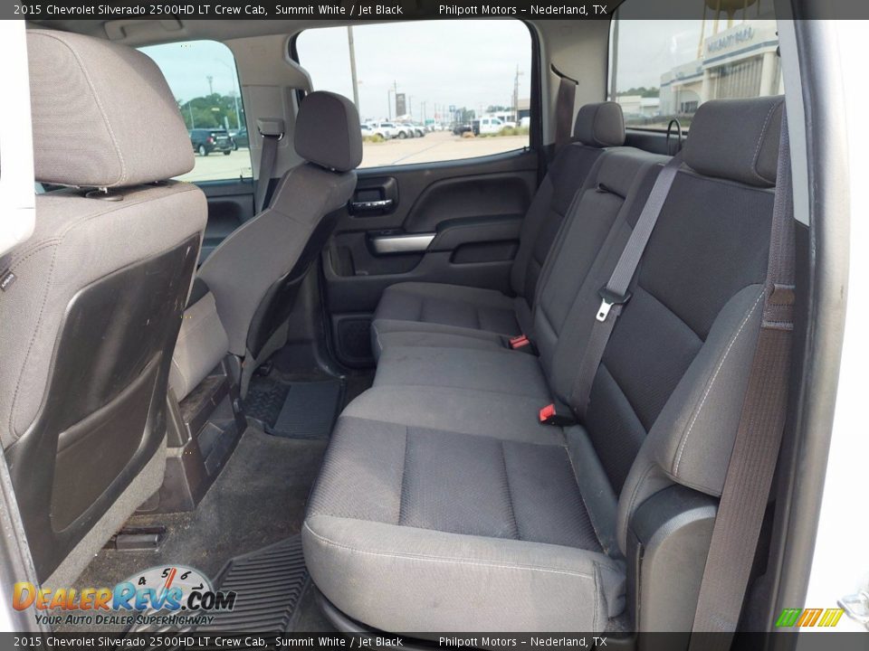 2015 Chevrolet Silverado 2500HD LT Crew Cab Summit White / Jet Black Photo #12
