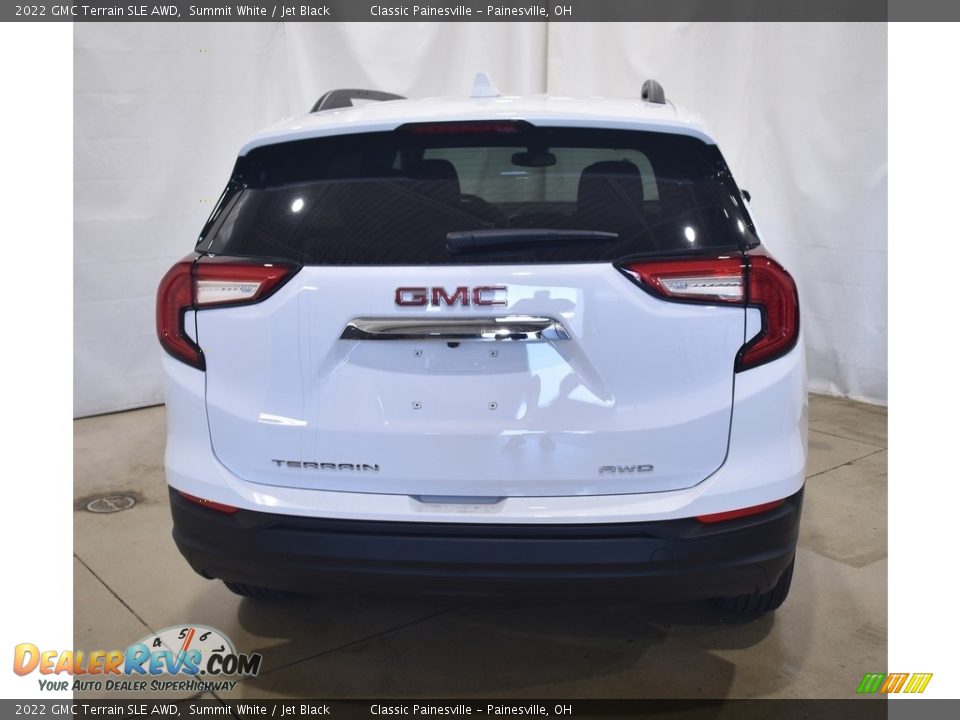 2022 GMC Terrain SLE AWD Summit White / Jet Black Photo #3