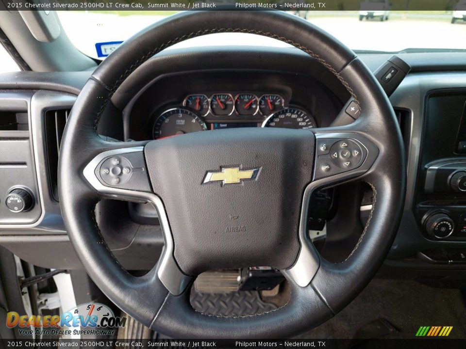2015 Chevrolet Silverado 2500HD LT Crew Cab Steering Wheel Photo #15