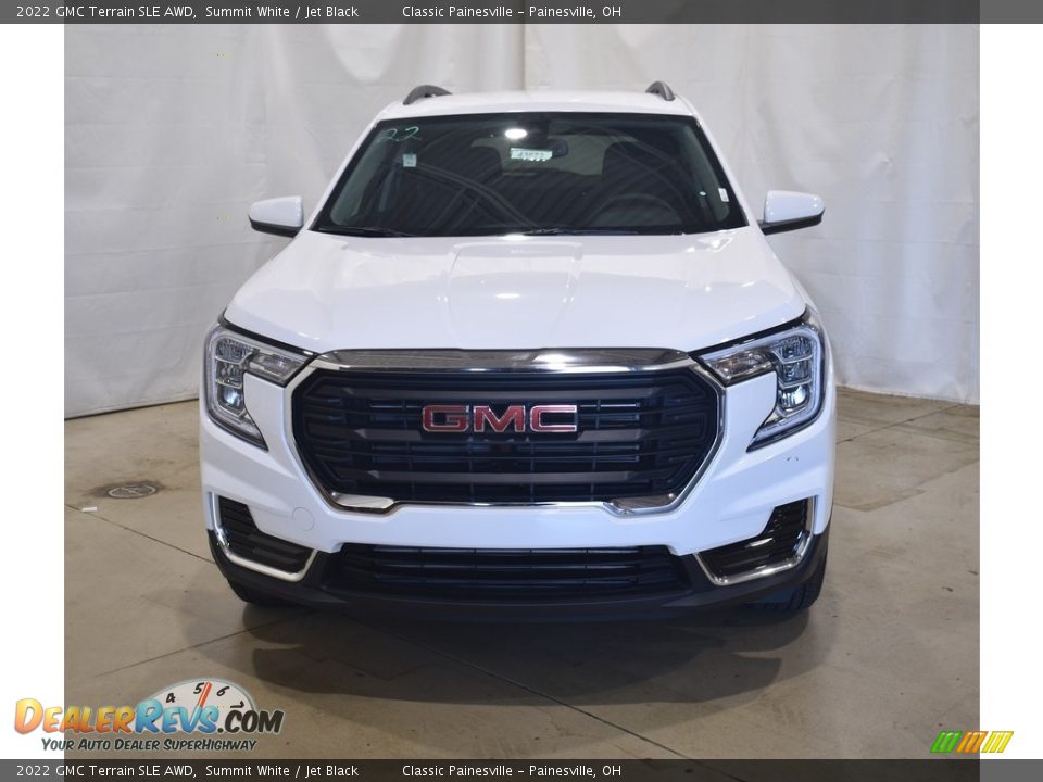 2022 GMC Terrain SLE AWD Summit White / Jet Black Photo #4