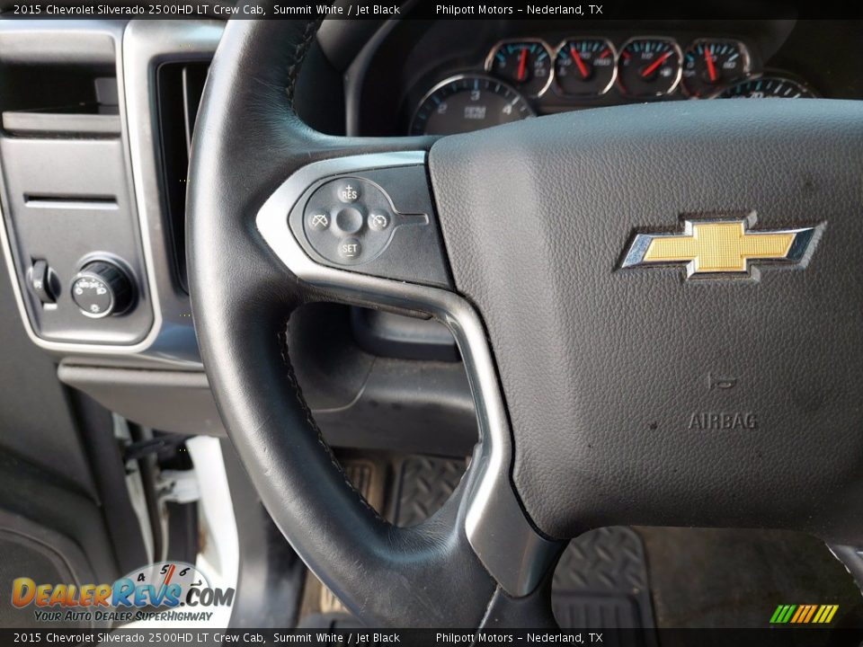 2015 Chevrolet Silverado 2500HD LT Crew Cab Steering Wheel Photo #16