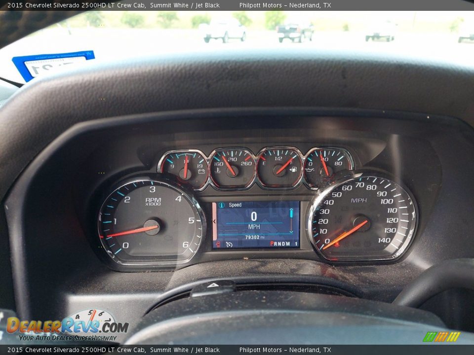 2015 Chevrolet Silverado 2500HD LT Crew Cab Gauges Photo #18