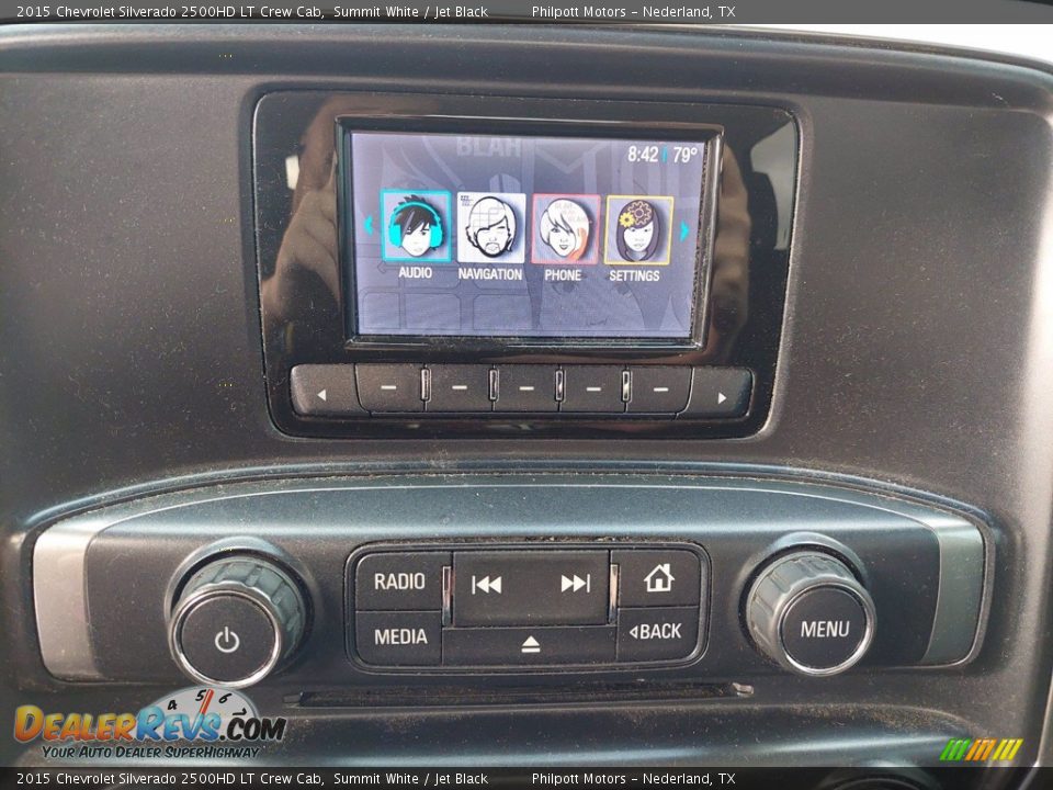 Controls of 2015 Chevrolet Silverado 2500HD LT Crew Cab Photo #20