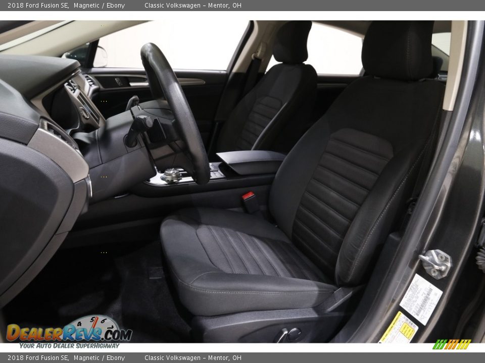 2018 Ford Fusion SE Magnetic / Ebony Photo #5