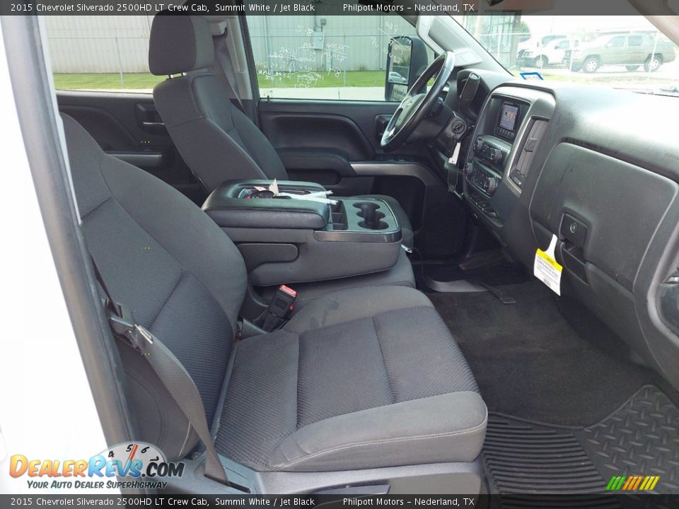 2015 Chevrolet Silverado 2500HD LT Crew Cab Summit White / Jet Black Photo #26