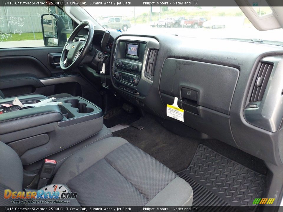 2015 Chevrolet Silverado 2500HD LT Crew Cab Summit White / Jet Black Photo #27