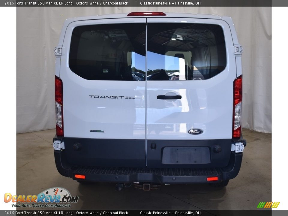 2016 Ford Transit 350 Van XL LR Long Oxford White / Charcoal Black Photo #3