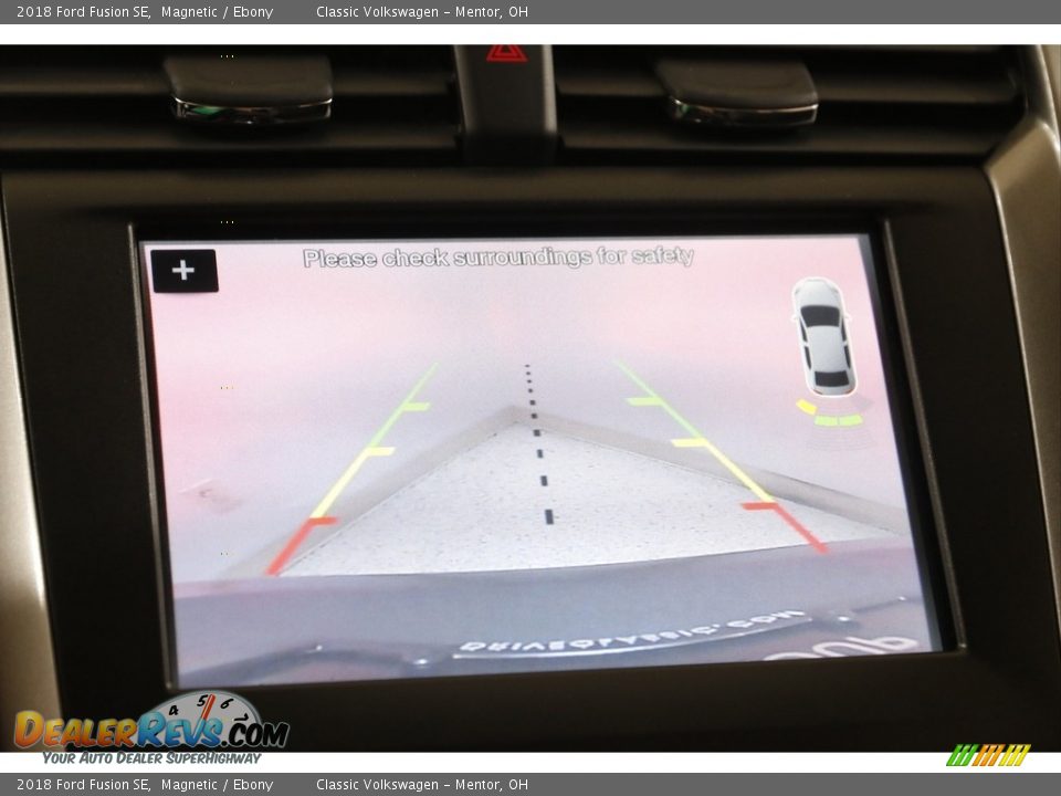 2018 Ford Fusion SE Magnetic / Ebony Photo #9