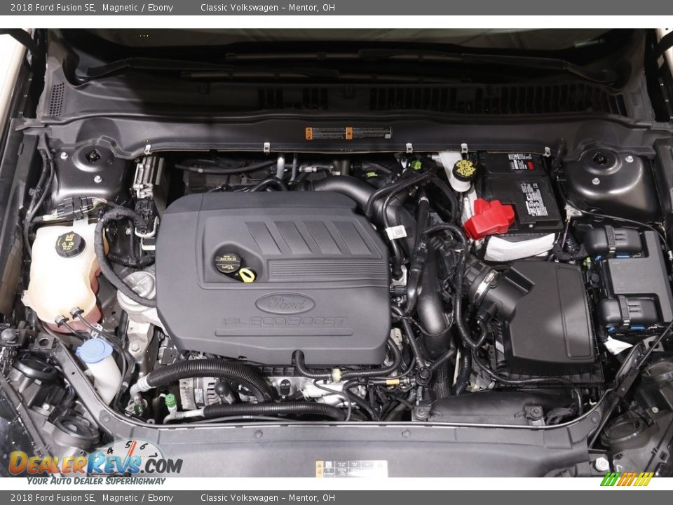 2018 Ford Fusion SE Magnetic / Ebony Photo #15