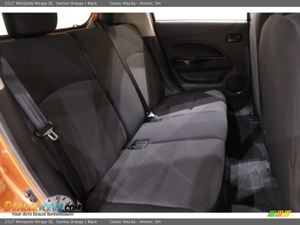 Rear Seat of 2017 Mitsubishi Mirage SE Photo #14