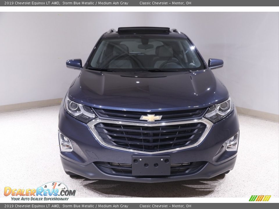 2019 Chevrolet Equinox LT AWD Storm Blue Metallic / Medium Ash Gray Photo #2