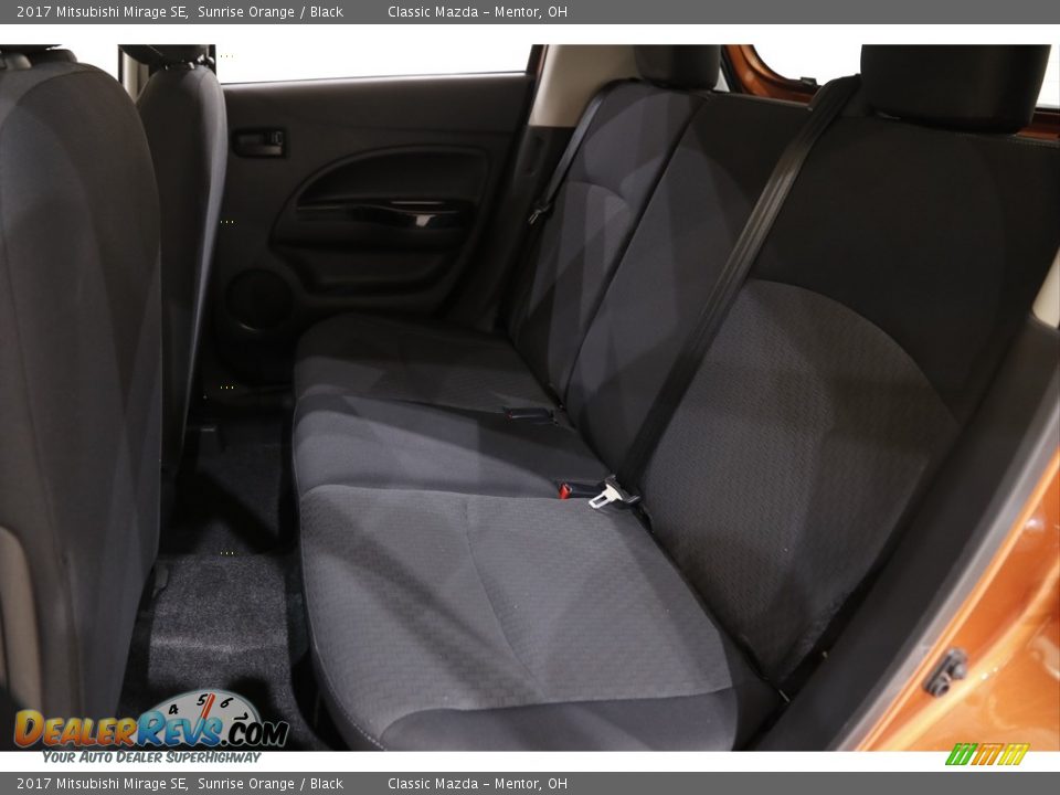 Rear Seat of 2017 Mitsubishi Mirage SE Photo #15