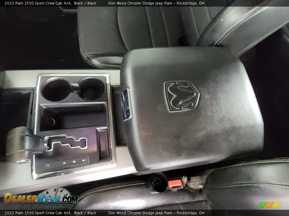 2013 Ram 1500 Sport Crew Cab 4x4 Black / Black Photo #20