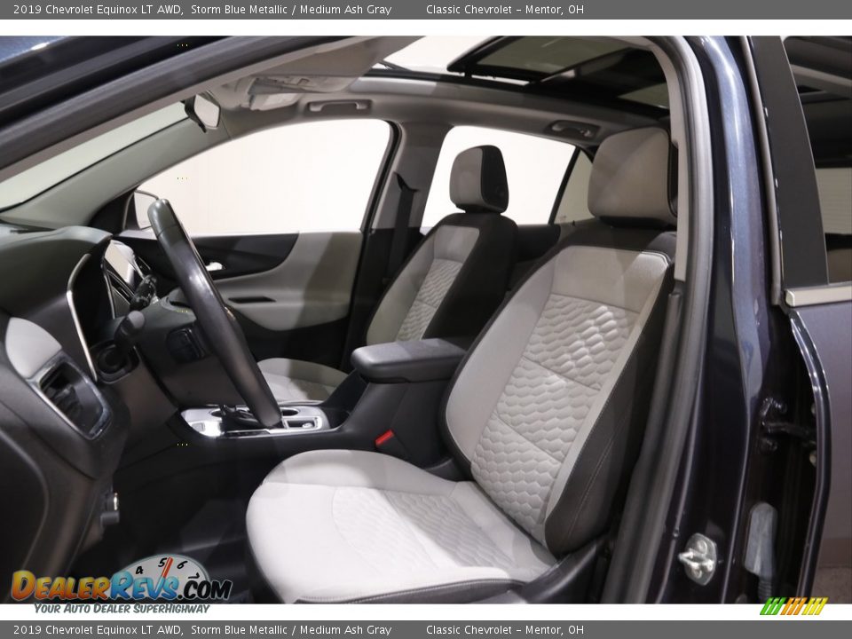 2019 Chevrolet Equinox LT AWD Storm Blue Metallic / Medium Ash Gray Photo #5