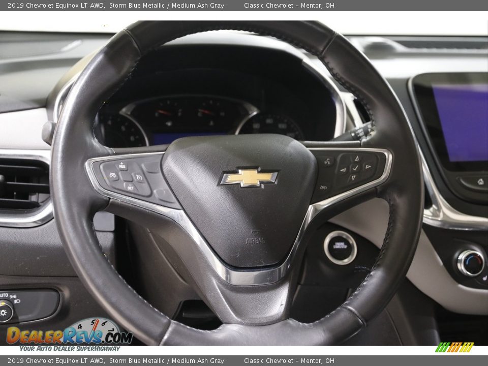 2019 Chevrolet Equinox LT AWD Storm Blue Metallic / Medium Ash Gray Photo #7
