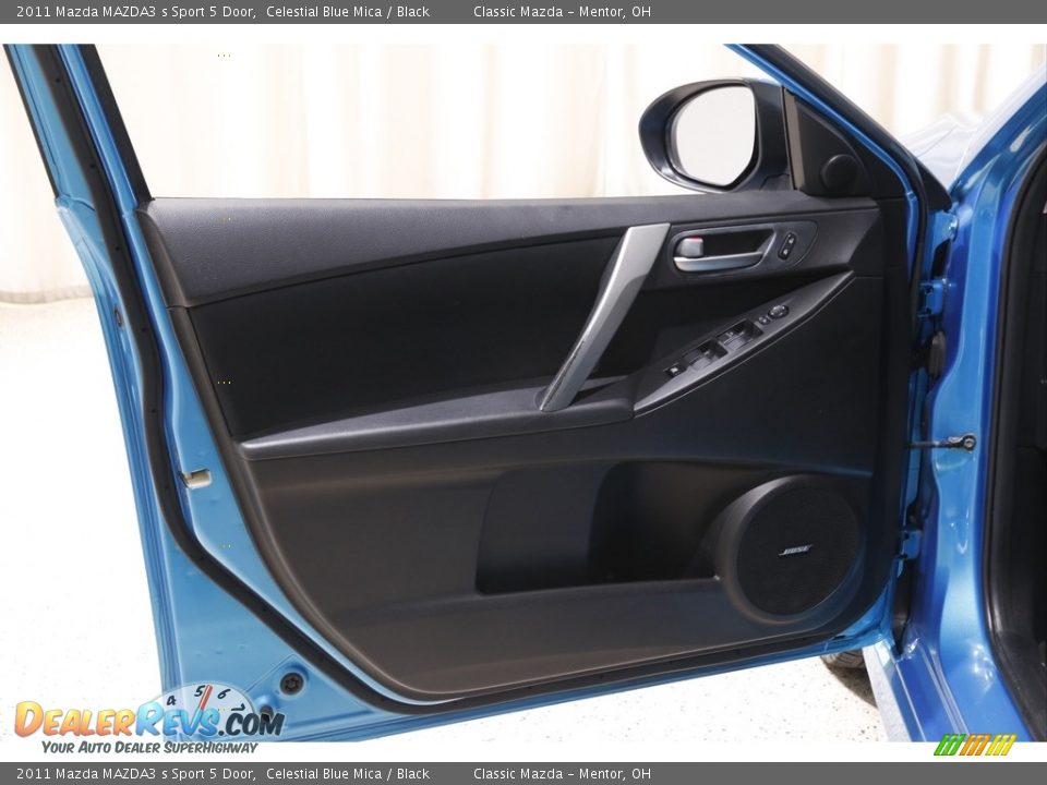 2011 Mazda MAZDA3 s Sport 5 Door Celestial Blue Mica / Black Photo #4