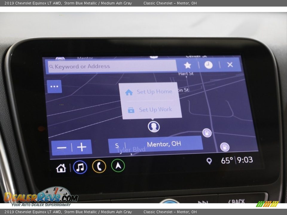 2019 Chevrolet Equinox LT AWD Storm Blue Metallic / Medium Ash Gray Photo #12