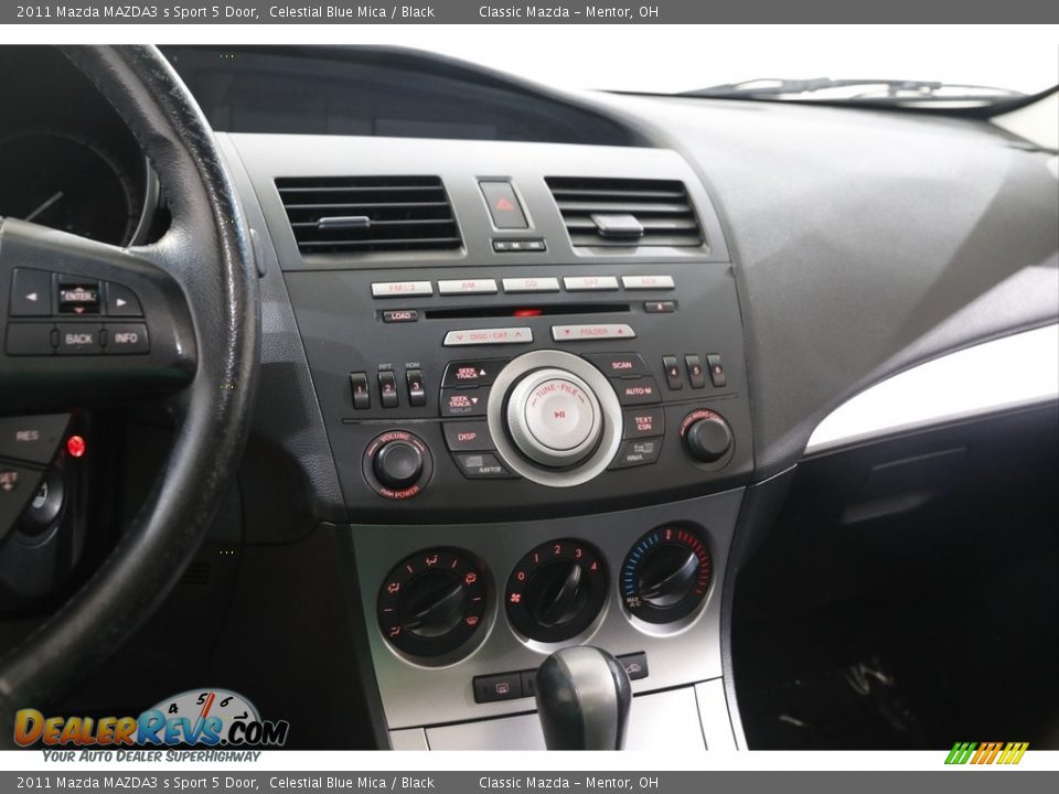 2011 Mazda MAZDA3 s Sport 5 Door Celestial Blue Mica / Black Photo #9