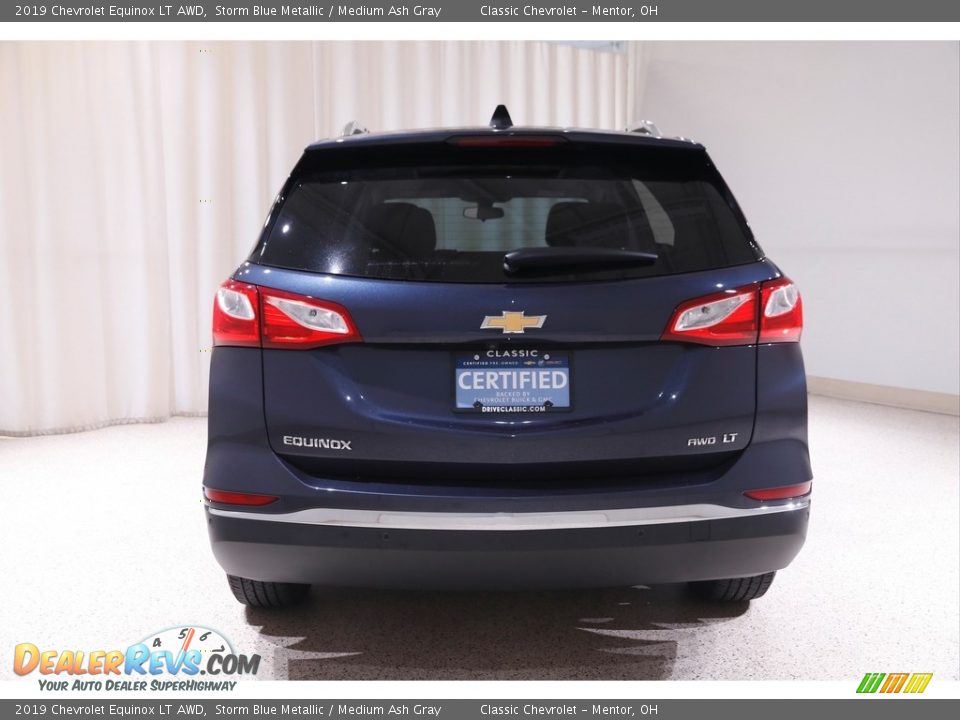 2019 Chevrolet Equinox LT AWD Storm Blue Metallic / Medium Ash Gray Photo #17