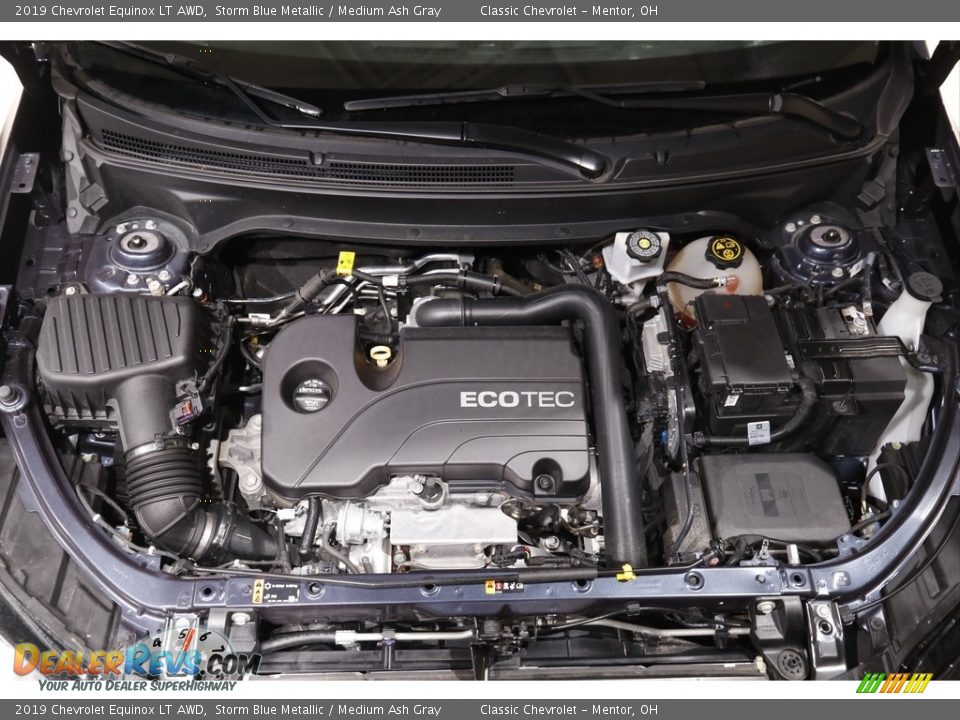 2019 Chevrolet Equinox LT AWD Storm Blue Metallic / Medium Ash Gray Photo #18