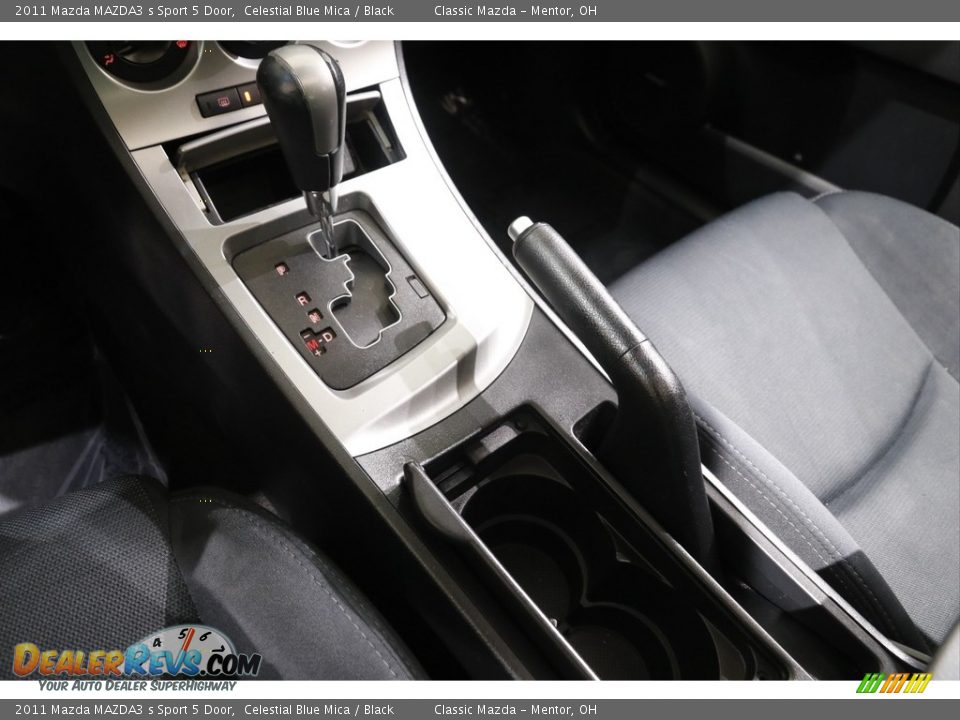 2011 Mazda MAZDA3 s Sport 5 Door Celestial Blue Mica / Black Photo #13