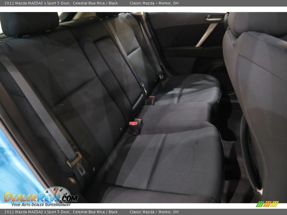 2011 Mazda MAZDA3 s Sport 5 Door Celestial Blue Mica / Black Photo #15