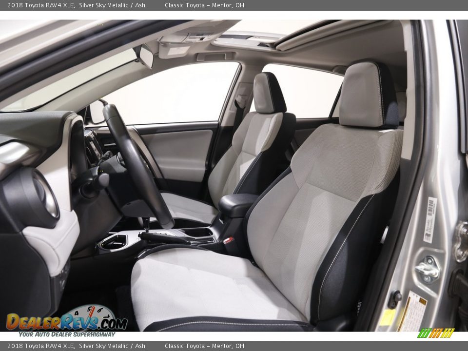 2018 Toyota RAV4 XLE Silver Sky Metallic / Ash Photo #5