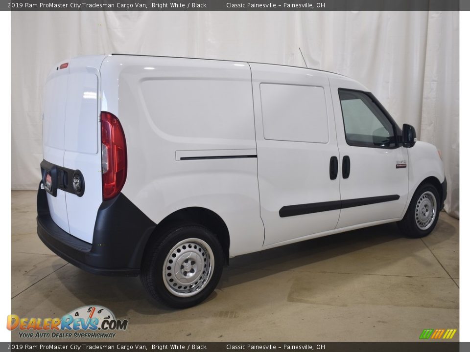 2019 Ram ProMaster City Tradesman Cargo Van Bright White / Black Photo #2