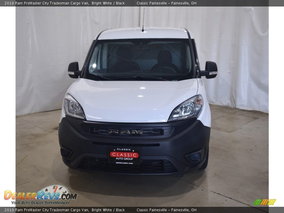 2019 Ram ProMaster City Tradesman Cargo Van Bright White / Black Photo #4