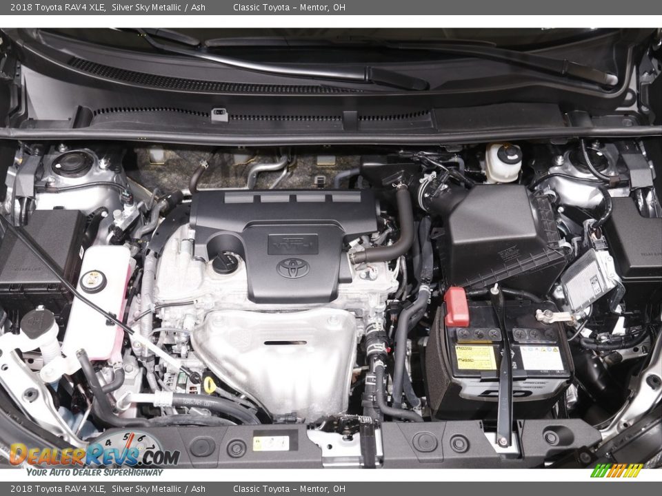 2018 Toyota RAV4 XLE Silver Sky Metallic / Ash Photo #17