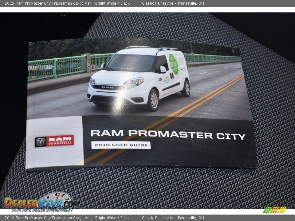2019 Ram ProMaster City Tradesman Cargo Van Bright White / Black Photo #15
