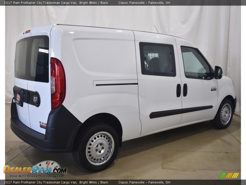 2017 Ram ProMaster City Tradesman Cargo Van Bright White / Black Photo #2