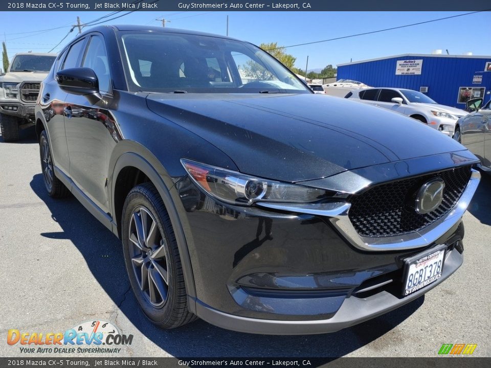 2018 Mazda CX-5 Touring Jet Black Mica / Black Photo #1