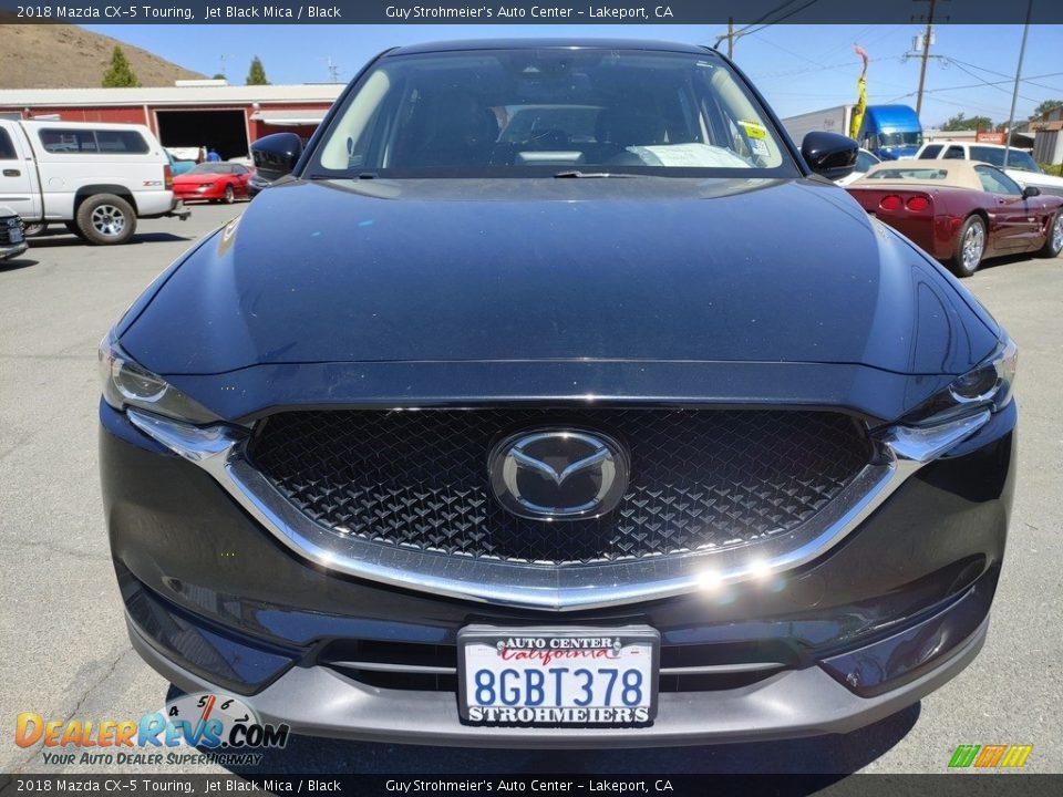 2018 Mazda CX-5 Touring Jet Black Mica / Black Photo #2