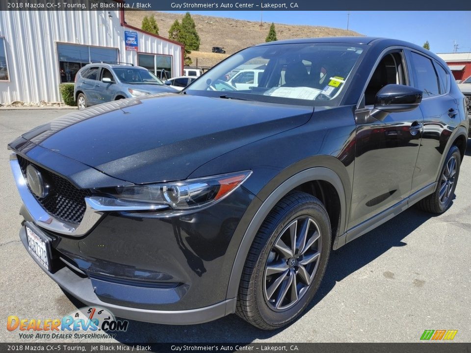 2018 Mazda CX-5 Touring Jet Black Mica / Black Photo #3