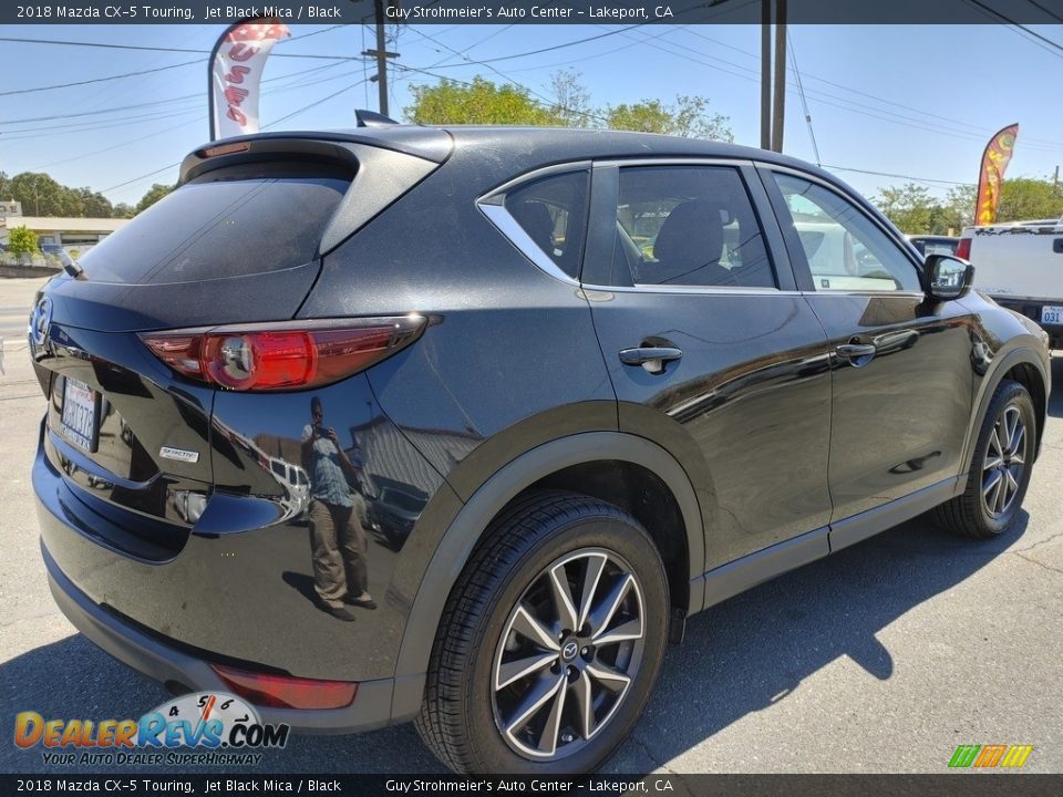 2018 Mazda CX-5 Touring Jet Black Mica / Black Photo #4