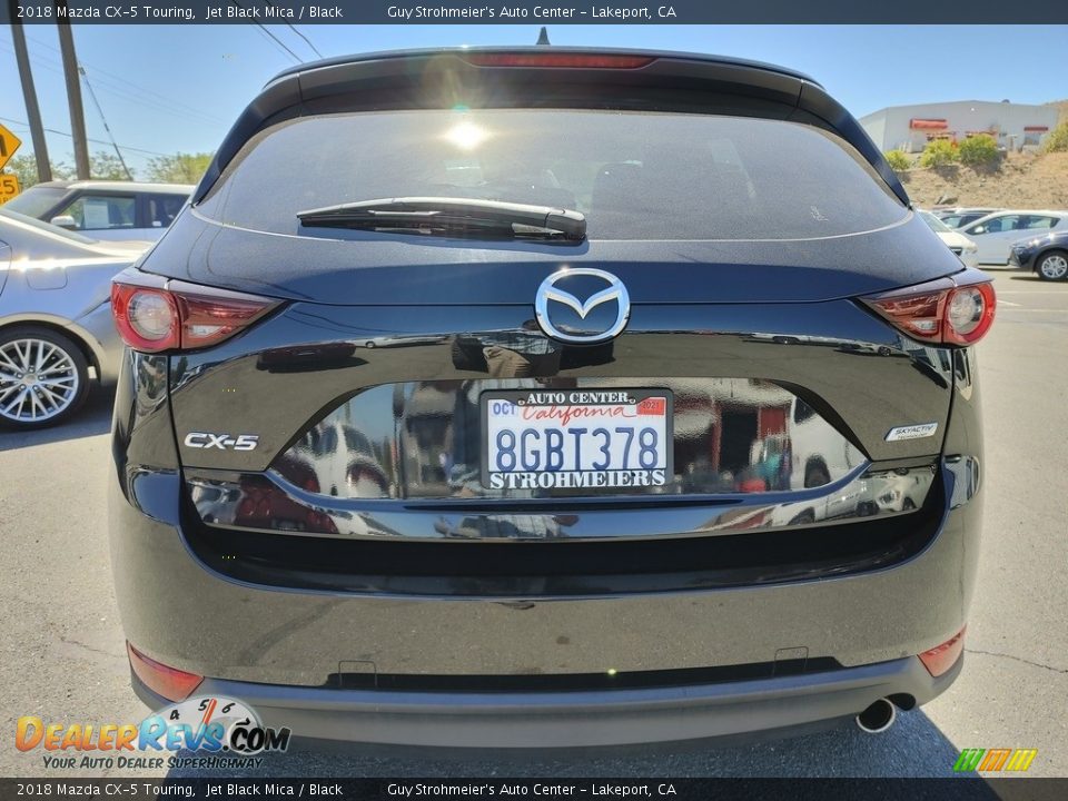 2018 Mazda CX-5 Touring Jet Black Mica / Black Photo #5