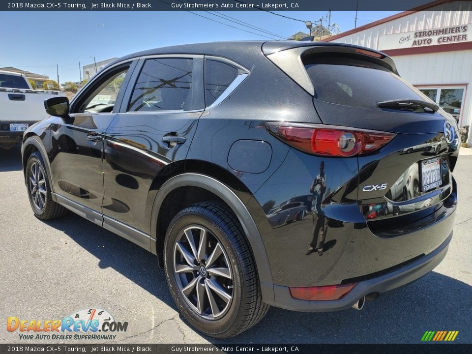 2018 Mazda CX-5 Touring Jet Black Mica / Black Photo #6