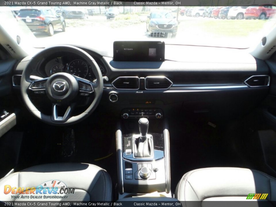 2021 Mazda CX-5 Grand Touring AWD Machine Gray Metallic / Black Photo #3