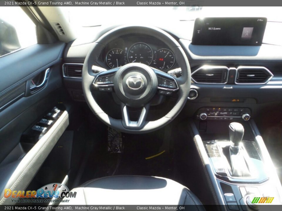 2021 Mazda CX-5 Grand Touring AWD Machine Gray Metallic / Black Photo #4