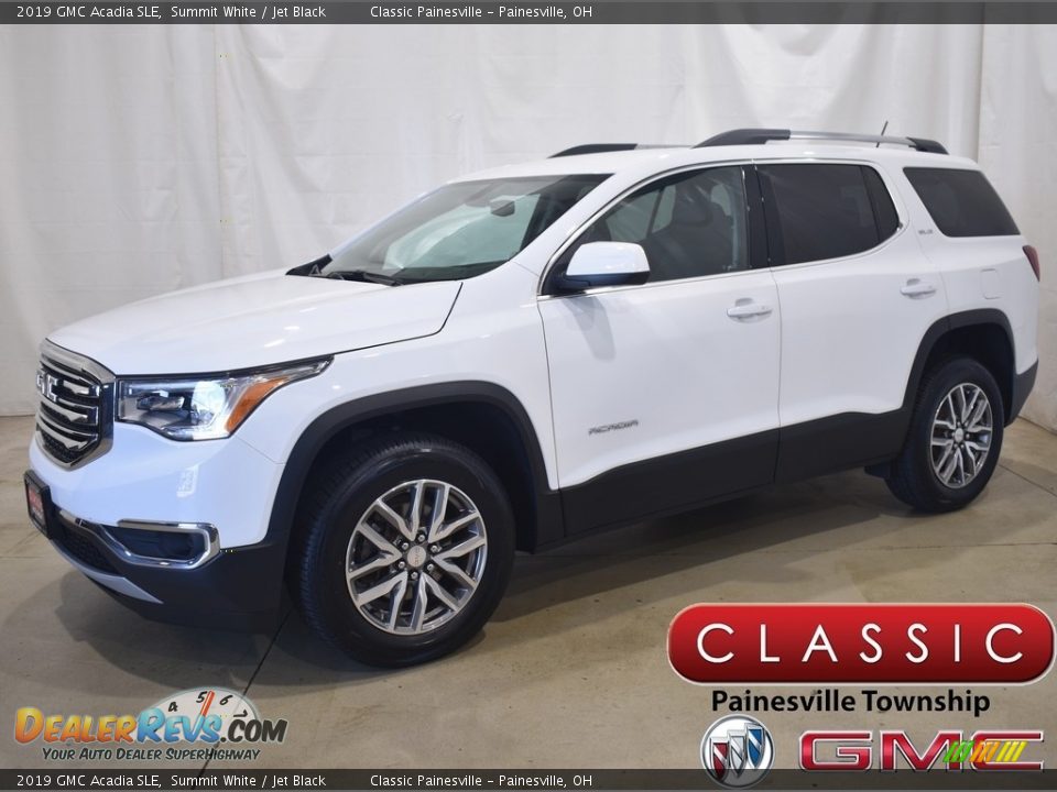 2019 GMC Acadia SLE Summit White / Jet Black Photo #1