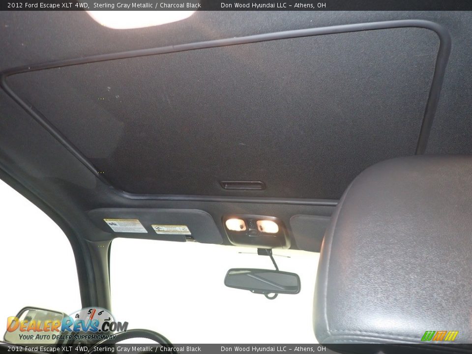 2012 Ford Escape XLT 4WD Sterling Gray Metallic / Charcoal Black Photo #2